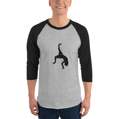 3/4 sleeve raglan shirt